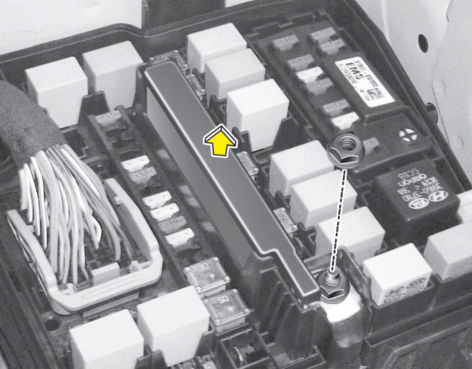 Hyundai Santa Fe Multi fuse Fuses Maintenance