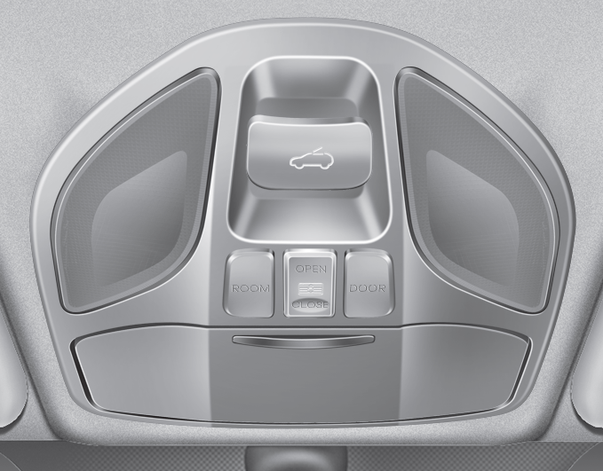 Hyundai Santa Fe Panoramic sunroof Features of your vehicle