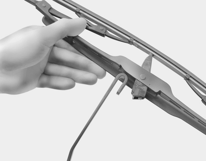 Hyundai Santa Fe (DM) Blade replacement Wiper blades Maintenance