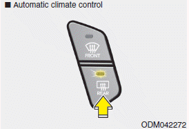 Automatic climate control
