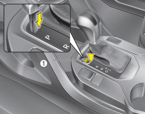 Hyundai Santa Fe: Shift lock system - Automatic transaxle operation -  Automatic transaxle - Driving your vehicle