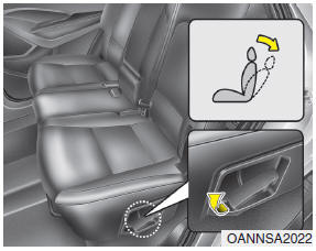 To recline the seatback: